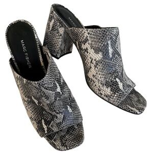 EUC Marc Fisher Heeled Open Toe Sandals Size 9